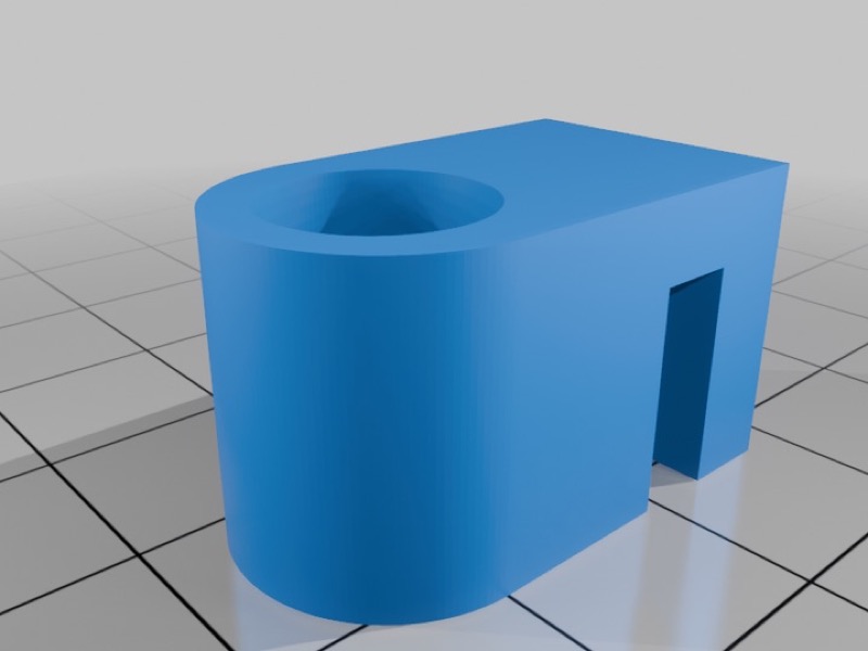 Portapajitas impreso en 3D, diseño